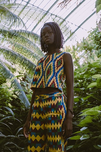 Woman Wearing Multicolored Dress