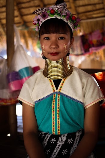 Woman Wearing Necklace