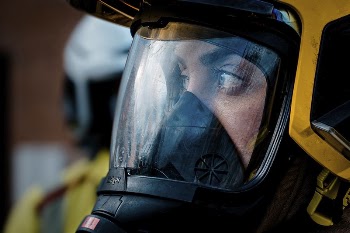 Woman wearing protective helmet, February | Free Photo - rawpixel
