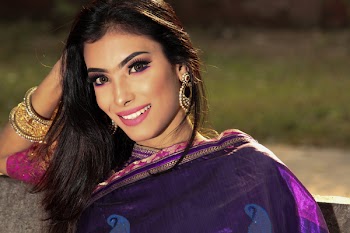 Woman Wearing Purple Top