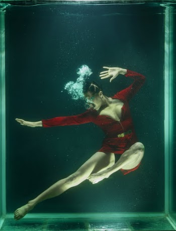 Woman Wearing Red Clothing