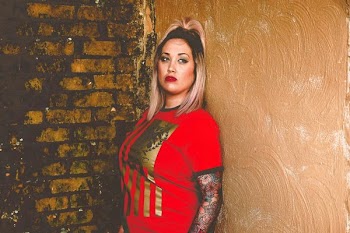 Woman Wearing Red Shirt