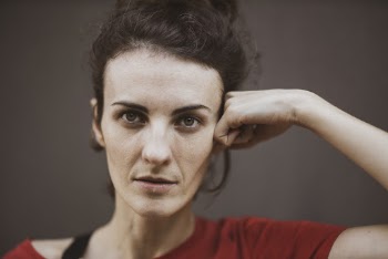 Woman Wearing Red T-shirt