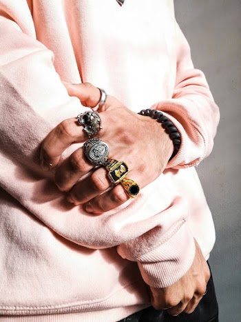 Woman Wearing Rings\