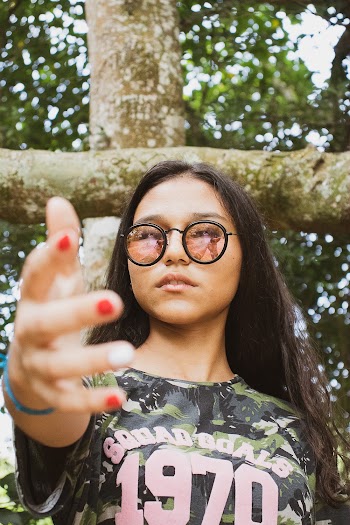 Woman Wearing Shades