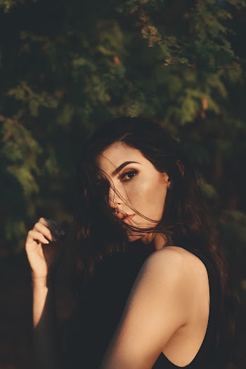 Woman Wearing Sleeveless Top
