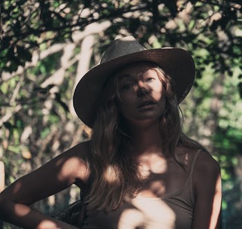 Woman Wearing Sun Hat
