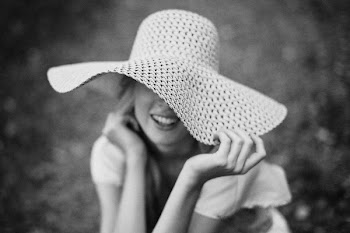 Woman Wearing Sun Hat