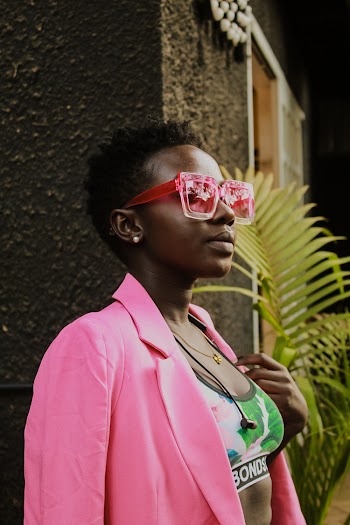 Woman Wearing Sunglasses