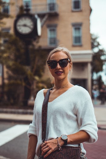Woman Wearing Sunglasses