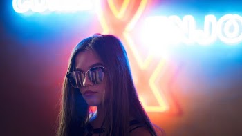 Woman Wearing Sunglasses