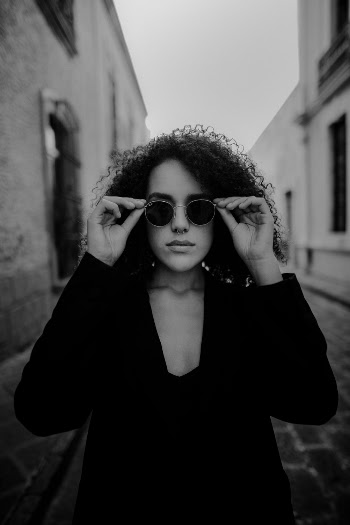 Woman Wearing Sunglasses