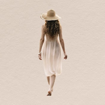 Woman wearing sunhat cut out, | Free Photo - rawpixel