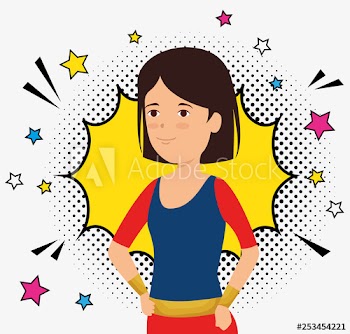 woman wearing superhero costume