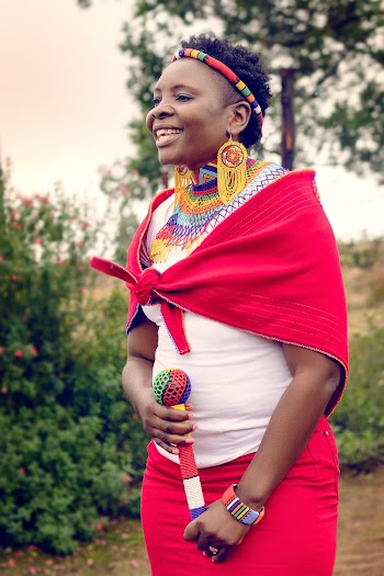 Woman Wearing Traditional Attire