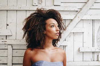 Woman Wearing Tube Top