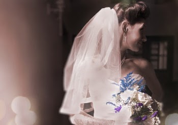 Woman Wearing Wedding Dress
