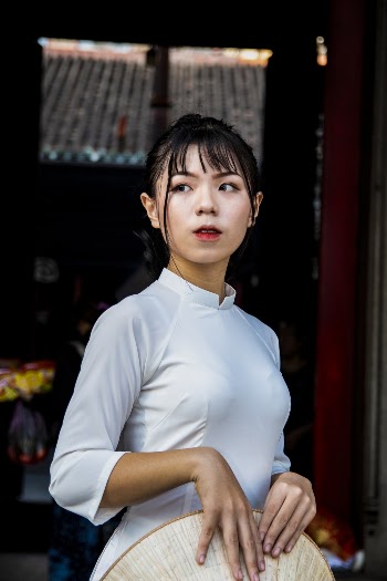 Woman Wearing White Long-sleeved Shirt