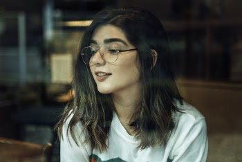 Woman Wearing White Shirt