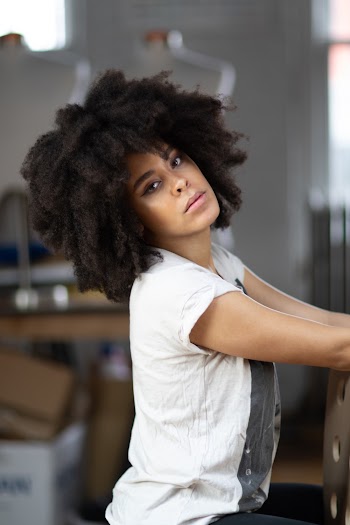 Woman Wearing White Shirt