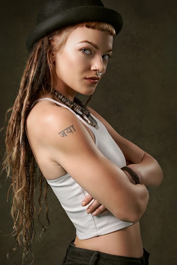 Woman Wearing White Tank Top