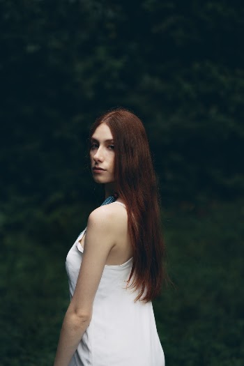 Woman Wearing White Tank Top