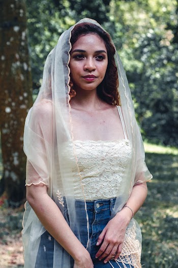 Woman Wearing White Top Close-up Photography