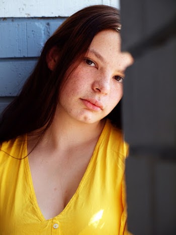 Woman Wearing Yellow Shirt