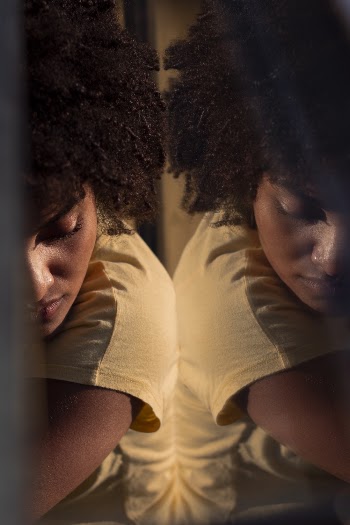 Woman Wearing Yellow Top