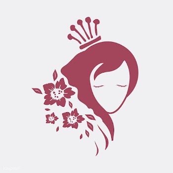 Woman with a crown vector | Free stock vector - 519224