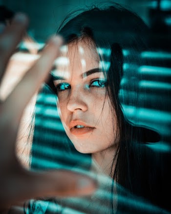 Woman With Black Hair