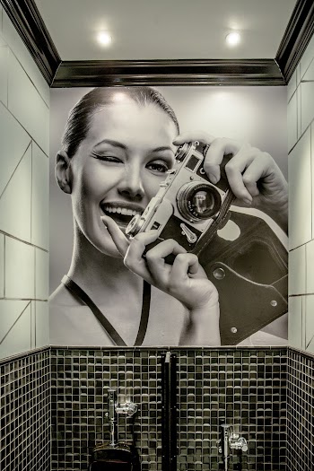 woman with camera