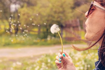 Woman With Dandelion