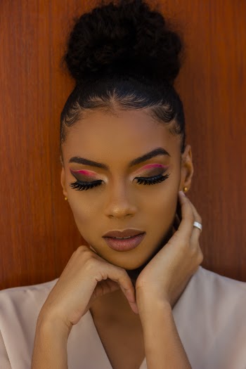 Woman With Eye Makeup
