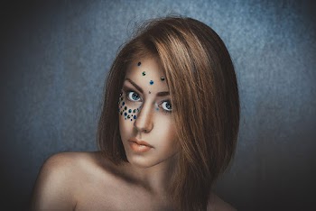 Woman With Face Paint