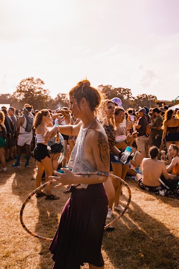 Woman With Hula Hoop