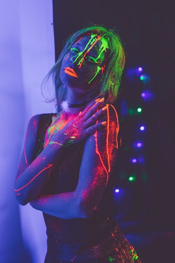 Woman With Paints