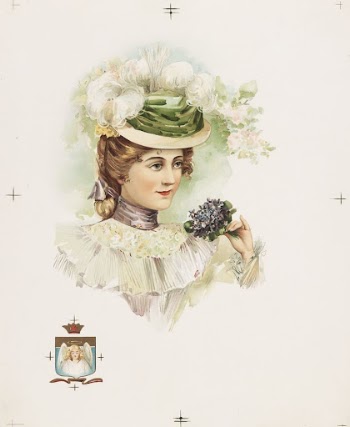Woman with posy | Free Photo - rawpixel