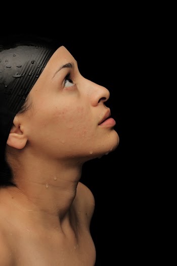 Woman With Swimming Cap