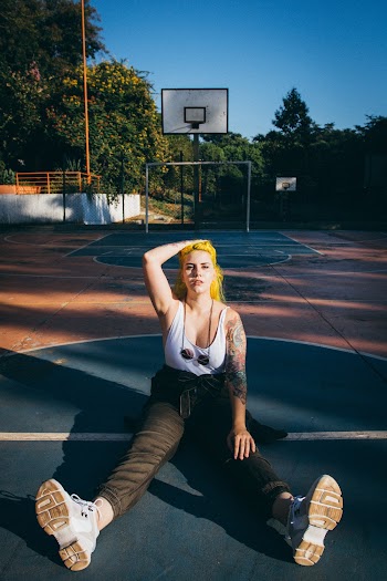 Woman With Yellow Hair