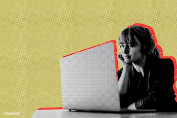 Woman working at home during coronavirus pandemic | Free  illustration - 2321619