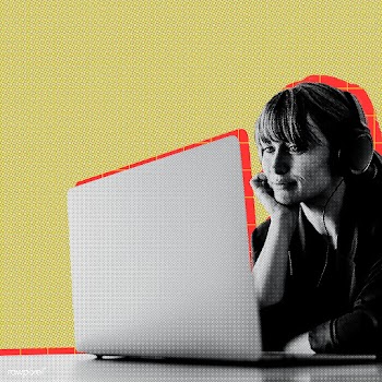 Woman working at home during coronavirus pandemic | Free  illustration - 2322596