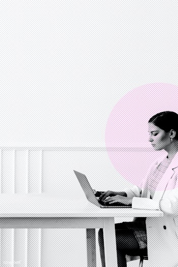 Woman working from home during coronavirus pandemic | Free  illustration - 2306656