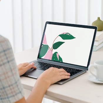 Woman working from home, new normal | Free stock photo | High Resolution image