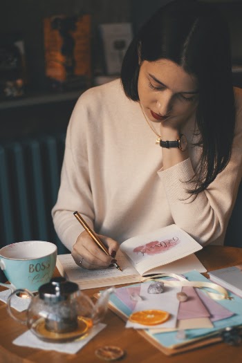 Woman Writing 