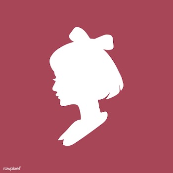 Women's beauty profile icon vector | Free stock vector - 513284