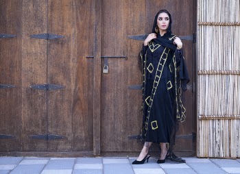 Women's Black and Brown Dress