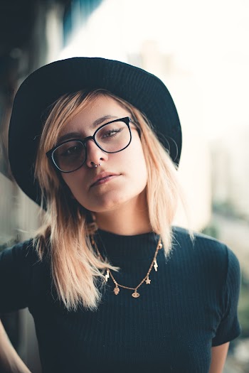 Women's Black Eyeglasses