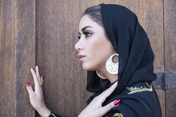 Women's Black Hijab Veil