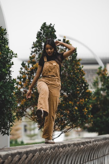 Women's Brown Jumpsuit